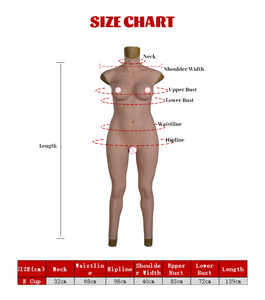 Hot Sale Factory Price Factory Supply Silicone Full Body Suit One-piece <b>Tight</b> Pussy F Cup Silicone Full Body Female Suit Ladyboy - Product Image 6