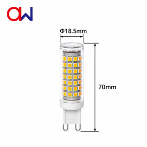 Ampoule LED G9 Dimmable Chaud 4,5W 3000K à 1800K SMD Sans Scintillement Remplacement Halogène pour Lustre Plafonnier Gradation Chaude - Product Image 3