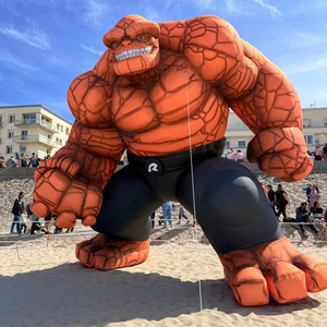 Modelo de Personaje Inflable Gigante Personalizado para Exteriores, Modelo de <span class=keywords><strong>Hombre</strong></span> Musculoso Inflable, Modelo de Personaje de Película para Eventos - Product Image 2