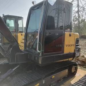 Petite pelle sur chenilles diesel Volvo EC60C de 6 tonnes d'occasion d'origine en excellente condition de travail Meilleur prix à vendre - Product Image 4