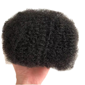 Cheveux humains naturels noirs de 8 à 22 pouces, Remy pré-étirés, afro crépus, en vrac pour tresses torsadées et tresses afro. - Product Image 1