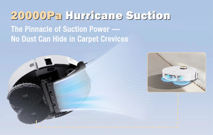 Robot Aspirador Premium Personalizado <span class=keywords><strong>de</strong></span> Fábrica - Reconocimiento IA, Voz Bidireccional, Control Wi-Fi, <span class=keywords><strong>Limpieza</strong></span> Automática, Húmedo/Seco, Succión <span class=keywords><strong>de</strong></span> Alta Potencia - Product Image 3