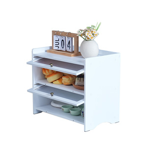 Caja de Pan de Bambú Rectangular, Caja de Almacenamiento de Cocina a Prueba de Polvo, Capacidad de 0L-5L - Product Image 5