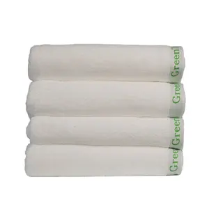 Премиум 5-звездочный набор полотенец для отеля на заказ 100% хлопчатобумажная махровая пряжа окрашенная Вышивка Логотип банное полотенце