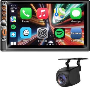 Estéreo para Auto con Pantalla Táctil, Carplay y Android Auto, Compatible con AM/FM, para Rogue, Versa, Sentra, Frontier, Cube 2007-2013, Sistema Plug and Play - Product Image 1