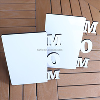 MDFSUB ODM/OEM Cadre photo Mdf vierge à sublimation pour la fête des mères 15x18cm