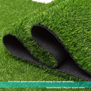 Césped Artificial Verde para Patio de Juegos, Bodas, Exposiciones, Uso en Exteriores - Tapete de Césped Sintético de Plástico - Product Image 6