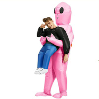 Costume gonflable de dinosaure pour adulte, accessoire de déguisement amusant, Tyrannosaurus Rex, extraterrestre, baleine, licorne, flamant rose, ours polaire, grenouille, lapin