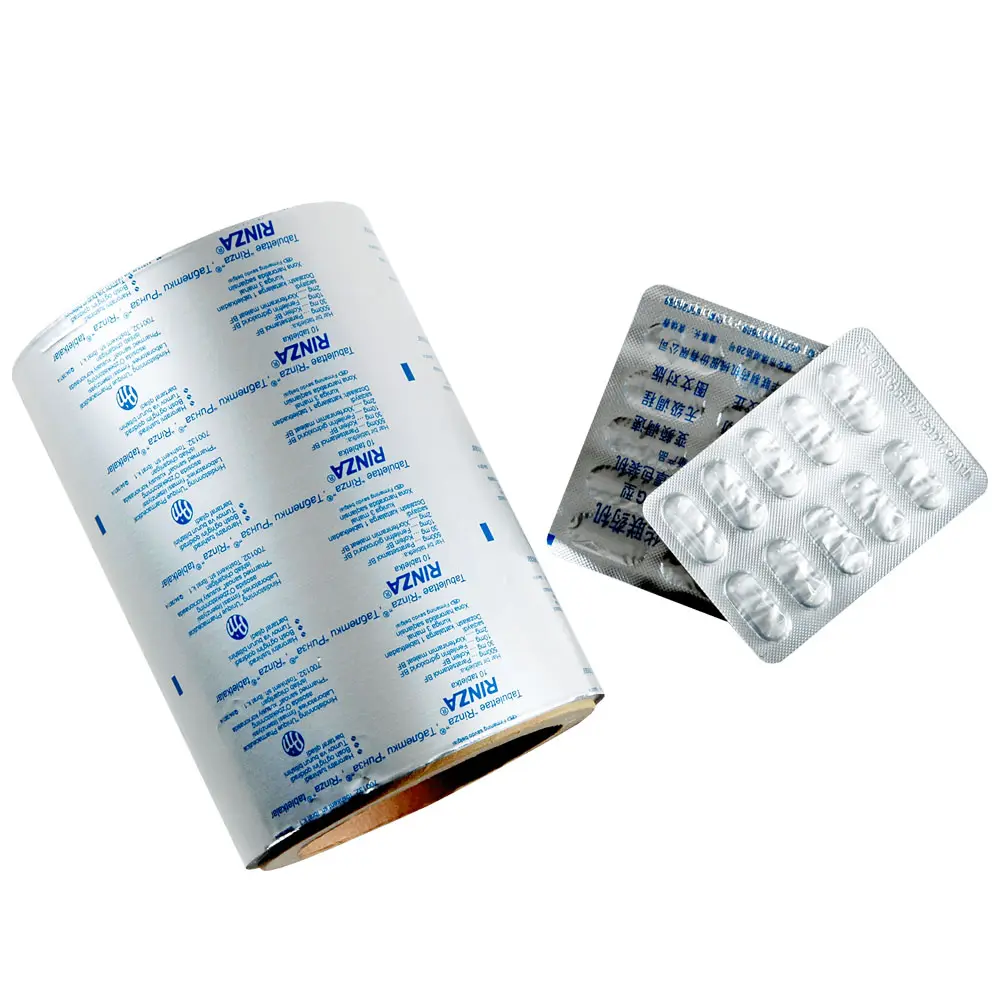 Kemao China Fabricage Tabletten Pillen Farmaceutische Blister Verpakking Aluminiumfolie Ptp Aluminiumfolie