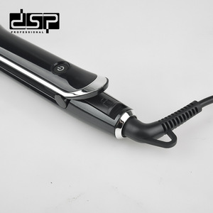Plancha de Pelo Dsp de Cerámica 10083, Plancha Eléctrica Portátil de Temperatura Ajustable para Uso en Casa y Viajes - Product Image 2
