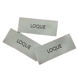 Étiquettes tissées personnalisées en polyester, imprimées numériquement, écologiques et durables, à coudre sur vêtements et sacs – Nouveauté très demandée, conception gratuite - Product Image 2