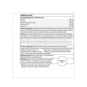Suplementos Masticables Calmantes de Marca Privada OEM/ODM para Perros y Gatos, para Combatir la Ansiedad, el Estrés y los Ladridos - Product Image 3