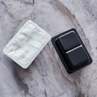 Formule OEM en vrac de chocolat minceur noir, probiotiques et fibres alimentaires de haricot blanc pour la gestion du poids chez l'adulte, paquet de 12g