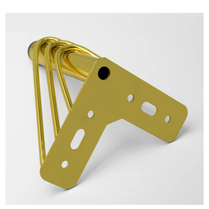 Modern Luxury Custom Gold Steel <b>Sofa</b> Legs and Elegant Metal Cabinet Feet Heavy Duty Furniture Legs for Hotel and Home Furniture - Product Image 5