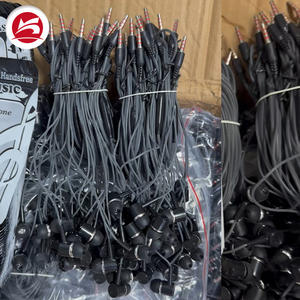 Fábrica al por mayor D21 Auricular con cable con línea luminosa Interfaz <span class=keywords><strong>de</strong></span> 3,5mm Auriculares baratos con chipset JL Envío gratis Manos libres - Product Image 2