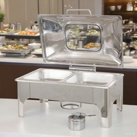 Buffet de chauffe-plats en acier inoxydable de bonne qualité