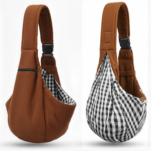 תיק נשיאה נייד לחיות מחמד, תיק נשיאה לחתול, כלב, גור, תיק נשיאה לכלב, מנשא לכלב קטן, מנשא לחיות מחמד, לוגו בהתאמה אישית - Product Image 2