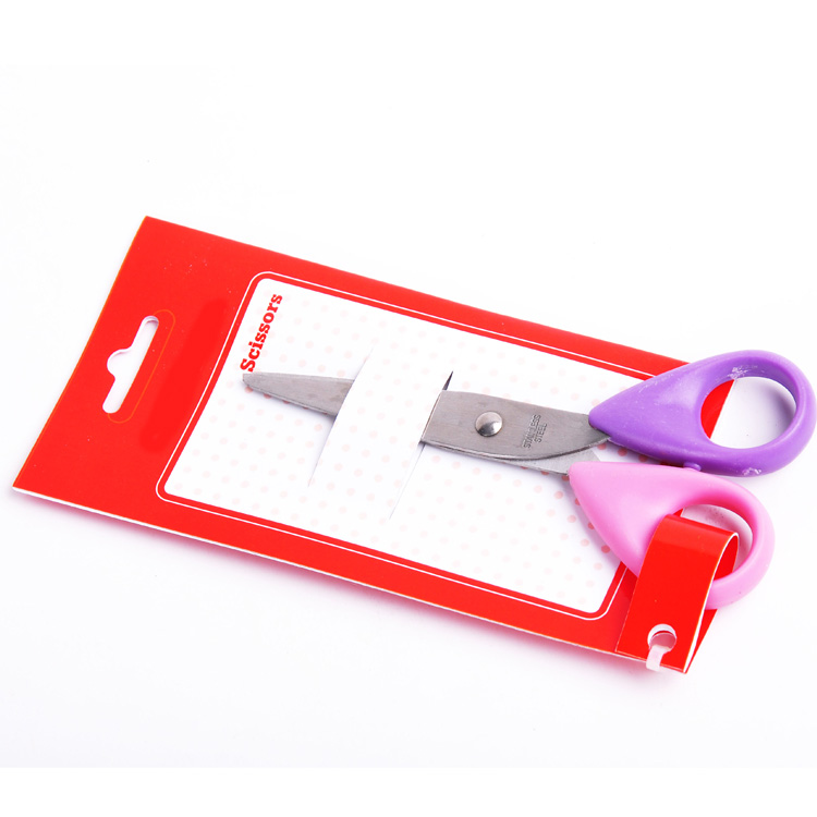 Оптовая продажа, надежное качество, разноцветные 5-дюймовые школьные Офисные ножницы OEM