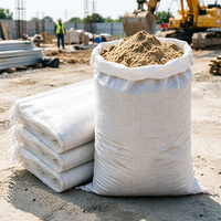 Sac tissé en gros pour carottes et légumes-racines, grande capacité, ouverture supérieure, pour la récolte agricole et l'emballage logistique