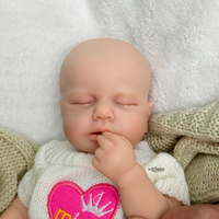 Poupée LouLou authentique de 12 pouces en silicone pour bébé, jouet souple, cadeau de Noël pour filles