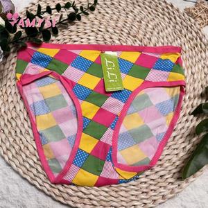 Amysi 2725 #   Goedkope damesondergoed groothandel Zuidoost-Azië 100% polyester zomer ademend antistatisch meisjes ondergoed - Product Image 3