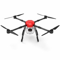 Drone agricole de précision X4-10 avec navigation RTK, pulvérisateur à froid de 10 L, vol autonome, charge utile lourde