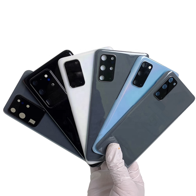 Back Cover Glass for samsung galaxy S20 S20+ S20ultra Black White Blue pink