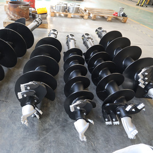 Trái đất khoan <span class=keywords><strong>Auger</strong></span> cho thủy lực máy xúc với hoán đổi cho nhau bits cho khác nhau đất và Đá Điều Kiện Trong Lĩnh vực này - Product Image 1