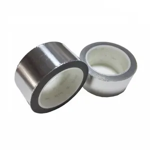 Flame Retardant Aluminum Foil Adhesive Tape1170 Fita de alumínio eletricamente condutora para EMI Blindagem