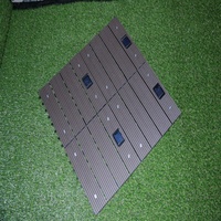 Meilleure vente en Chine, grande usine, carreaux de sol de jardin modernes en WPC, imperméables, prix bas