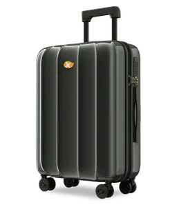 2023, новый дизайн, прочный складной чемодан из полипропилена, легкий складной чемодан с 4 вращающимися колесами, тележка для багажа в аэропорту