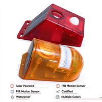 Sistem Alarm Keamanan Nirkabel Sensor Olahraga Plastik Tenaga Surya Tahan Air IP68 dengan 6 Lampu LED Lampu Keamanan Rumah