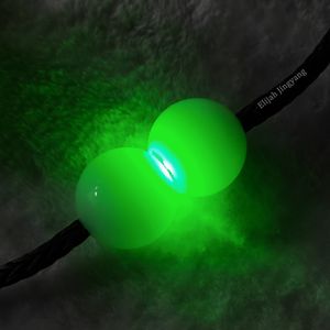 Equipo de Danza con Fuego, Accesorio de Arte de Flujo, Espectáculo de Fuego, Juguete de Malabarismo Giratorio, Poi de Fuego con <span class=keywords><strong>Mango</strong></span> de Bola LED 4*4 - Product Image 6