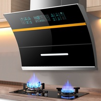 Extracteurs de graisse de fumée Hottes de cuisinière Hotte de cuisine industrielle en acier inoxydable