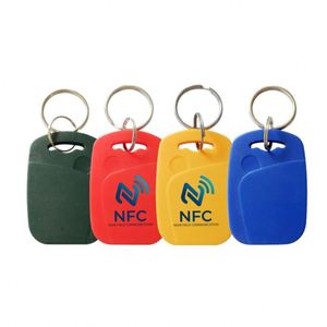 Customize <b>Smart</b> Chip Mini NFC Business Cards 13.56MHz 1k 4K Waterproof Plastic PVC RFID Access Control Keyfob - Product Image 1
