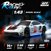 YT Großhandel Neues 1:43 Mini RC Auto 4x4 Desktop-Simulation ESP Gyroskop 2.4G Drift Car RTR Fahrbereit 14+ AAP-Steuerung