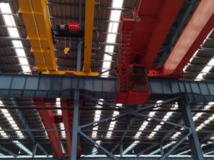 Đôi Chùm trên không cần cẩu di động với lấy điện từ chất lượng cao kran tải 16/10t cầu hội thảo cần cẩu puente grua - Product Image 5