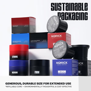 Argile capillaire NIZORICK en gros, produits capillaires pour hommes, cire capillaire, tenue forte, argile capillaire mate professionnelle pour hommes - Product Image 2