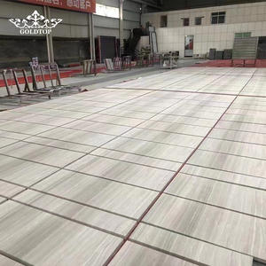 Carreaux de marbre blanc Goldtop en pierre naturelle, polis, étanches, pour sols intérieurs de luxe, hôtels, villas, salles de bain, design graphique - Product Image 3