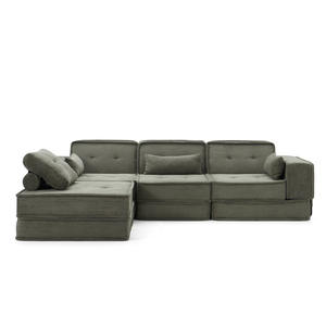 <span class=keywords><strong>โซฟา</strong></span>ผ้าทรงตัวแอลแบบโมดูลาร์สไตล์วาบิซาบิ <span class=keywords><strong>มือ</strong></span><span class=keywords><strong>สอง</strong></span> บีบอัดสุญญากาศ แบบสามที่นั่ง ทรงบล็อกเต้าหู้ ถอดซักได้ - Product Image 1