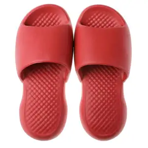 2023EVA, pantuflas para aplastar taburetes para hombres, venta al por mayor, uso doméstico, verano, interior, suela gruesa, antideslizante, antiolor, ducha, sandalias de baño