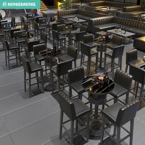 Wholesale Indoor Bar Chair Set Cheap Restaurant Furniture for Bar <b>Club</b> Bar Stool KTV Chair Sets - Product Image 5