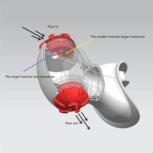 Dispositivo Portátil para Ejercitar los Músculos Respiratorios, Entrenador de Respiración Natural para Mejorar la Capacidad Pulmonar - Product Image 5