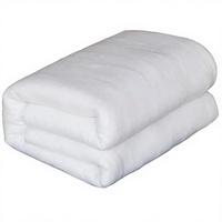Rembourrage de style croisé uni, 100% microfibre polyester, non-tissé aiguilleté, isolant thermique, 200 g/m²