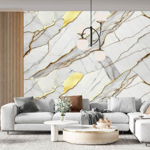 फोनजा 2026 नए आधुनिक pvc दीवार टाइल पैटर्न आसान कील स्टिक इंस्टॉलेशन वाटरप्रूफ स्व-चिपकने वाला संगमरमर 3 डी फोम दीवार - Product Image 3