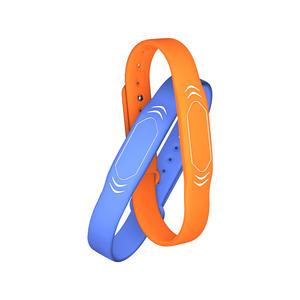 Reutilizable ajustable RFID 13,56 Mhz/125KHZ grabable impermeable pasivo silicona NFC pulsera de silicona ISO <span class=keywords><strong>15693</strong></span> pulsera - Product Image 1