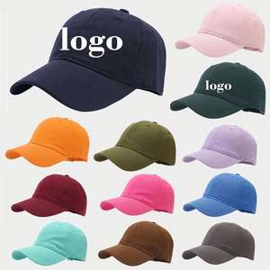 Gorras de Béisbol al por Mayor de Color Sólido, Gorras de Algodón Suave con Corona Plana, Gorras Deportivas de Ciclismo con Visera Curva, Gorras de Moda con Logotipo Personalizado Bordado - Product Image 2