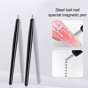 Stylo magnétique puissant pour la pose de perles métalliques, outil de manucure pour la pose de breloques et de strass pour le nail art - Product Image 3