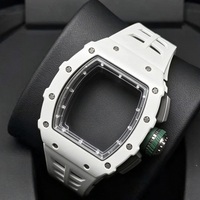 1103 Automatik-Chronograph mit Flyback-Funktion, Skelett-Zifferblatt, Titan, luxuriöse Herren-Business- und Alltagsuhr