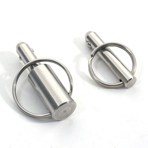 Lynch Pin Bolt <strong>Supplier</strong> DIN11023 Steel Stainless Quick Linch Self-locking Safety Trailer Lynch Pin <strong>Lock</strong> with O Ring - Product Image 2